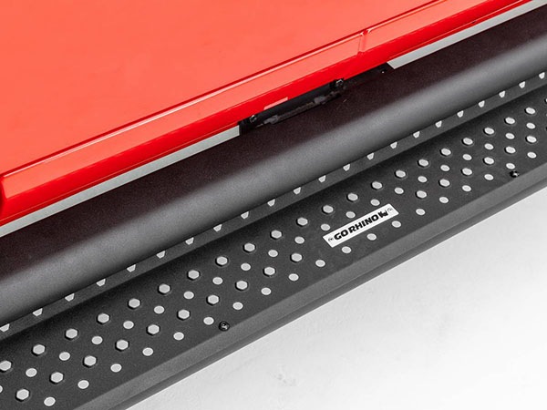 【GO RHINO 正規品】ドミネイター エクストリーム Dominator Xtreme D1シリーズ サイドステップ ロックスライダー テクスチャーブラック D14926T ジープ JK ラングラー 2ドア ゴーライノ