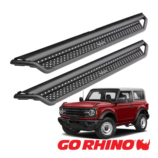 【GO RHINO 正規品】ドミネイター エクストリーム Dominator Xtreme D1シリーズ ロックスライダー テクスチャーブラック D14131T 21y- フォード ブロンコ BRONCO  2ドア ゴーライノ