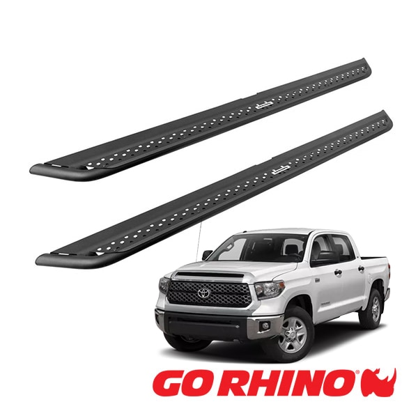 【GO RHINO 正規品】ドミネイター エクストリーム Dominator Xtreme DSSシリーズ サイドステップ ロックスライダー テクスチャーブラック DSS4416T 07-21y トヨタ タンドラ クルーマックス ゴーライノ