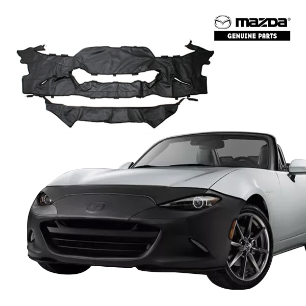 USマツダ純正 ノーズブラ フロントマスク MAZDA ロードスター ND系 フロントリップ有り MX-5 MIATA ボンネットガード フードプロテクター ボンネットプロテクターフロントプロテクター 虫除け 飛び石