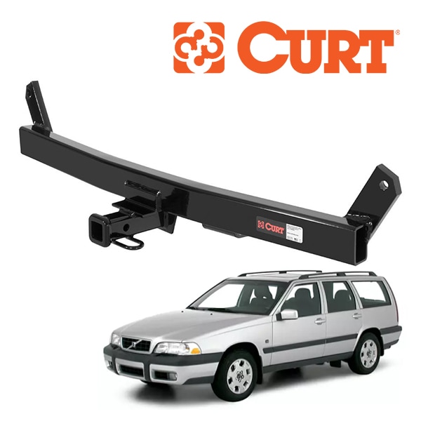 【CURT 正規品】VOLVO ボルボ V70 | S70 | C70 クラス2 ヒッチメンバー 1.25インチ角 12211