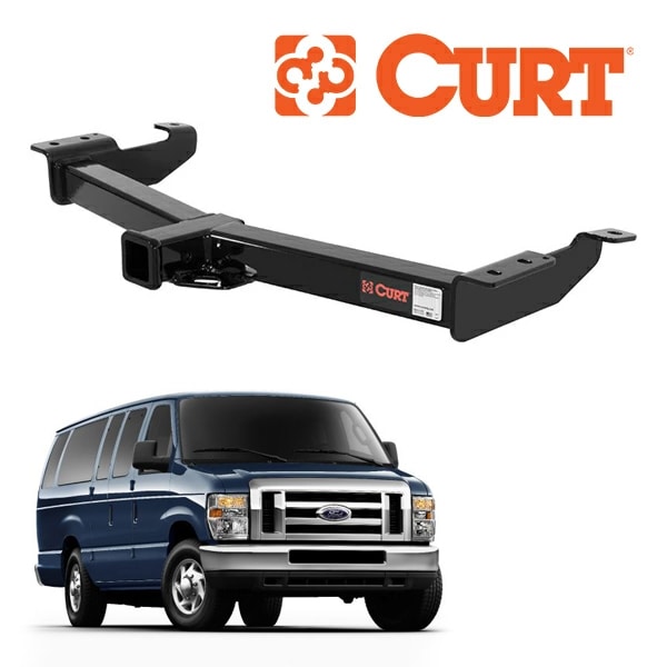 【CURT 正規品】00-14y フォード E150 | E250 | E350 クラス4 ヒッチメンバー 2インチ角 14055