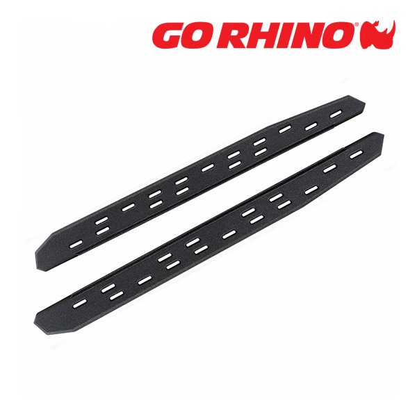 【GO RHINO 正規品】RB30 スリム ランニングボード サイドステップ テクスチャーブラック 69643180SPC トヨタ ハイラックス HILUX GUN125 平成29年9月-令和6年10月 ゴーライノ