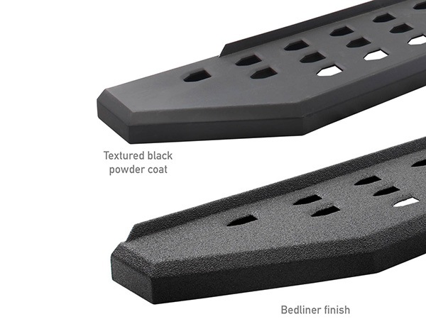 【GO RHINO 正規品】RB20 ランニングボード+ドロップステップ サイドステップ プロテクティブベッドライナーコート 6945168720T ジープ JT グラディエーター ゴーライノ