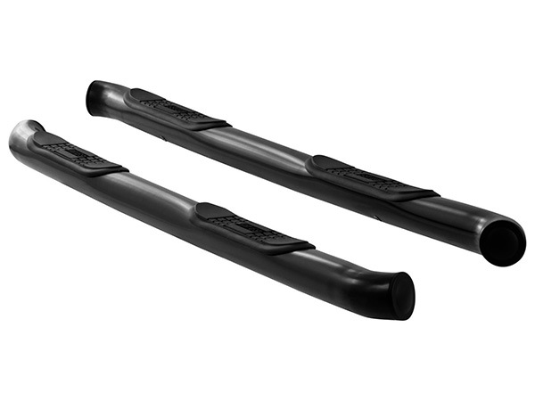 【ARIES 正規品】スチール サイドステップ ラウンド サイドバー 3インチ チューブステップ セミ・ブラックパウダーコーティング+Eコート仕上げ ジープ WK グランドチェロキー アリーズ