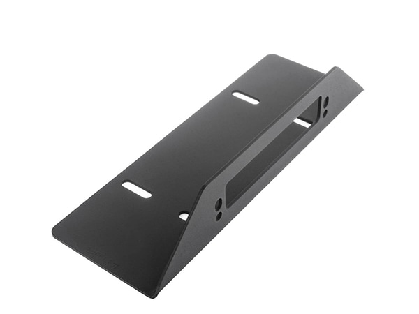 GO RHINO Rockline ロックライン フロントバンバー用 フェアリードマウントプレート ウインチマウント テクスチャーブラック 332000T ジープ JK JL ラングラー 2ドア/4ドア | JT グラディエーター ゴーライノ