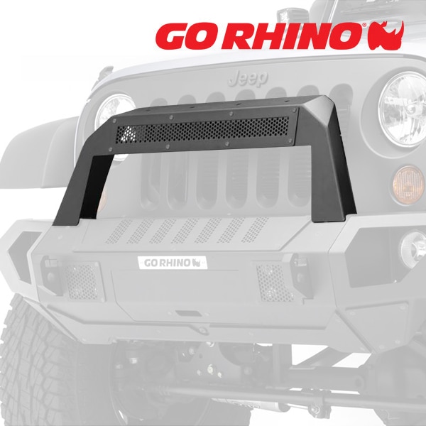 GO RHINO Trailline トレイルライン 10 バンパー用  ライトマウントバー 25101T ジープ JK JL ラングラー 2ドア/4ドア | JT グラディエーター ゴーライノ