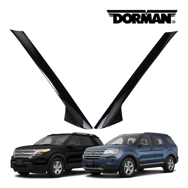 DORMAN 正規品】フロントガラスモール Aピラー 風防ピラーモール 1台分