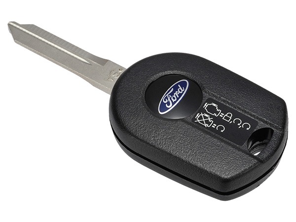 FORD純正 ロゴ入 キーレスリモコン付 ブランクキー 164R8085 5ボタンタイプ スペアキー イグニッションキー 11-15y フォード エクスプローラーLimited リミテッド ディーラー車