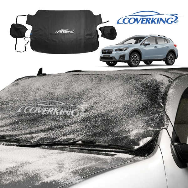 【COVERKING 正規品】専用設計 フロントガラスカバー スノーシールド ミラーカバー付 雪 霜 凍結防止 花粉 黄砂対策 スバル XV GT系 カバーキング