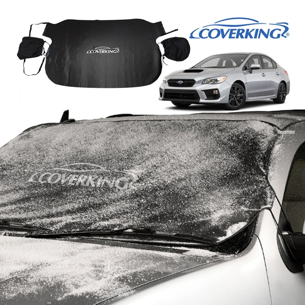 【COVERKING 正規品】専用設計 フロントガラスカバー スノーシールド ミラーカバー付 雪 霜 凍結防止 花粉 黄砂対策 スバル WRX S4 VB系 カバーキング