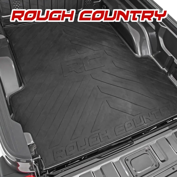 【ROUGH COUNTRY 正規品】ベッドマット リア カーゴマット ラゲッジマット カーゴライナー トランクマット  ラバーマット 荷台マット ゴムマット 傷防止 ガード 防水 ジープ JTグラディエーター