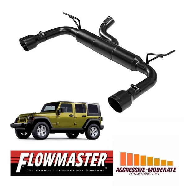 FLOWMASTER 正規品】 アウトローアクスルバックエキゾーストシステム