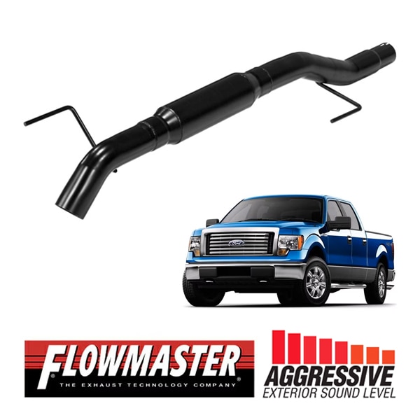 【FLOWMASTER 正規品】アウトローエクストリームキャタバックエキゾーストシステム 09-14y F-150 3.5L/4.6L/5.0L/5.4L 817707
