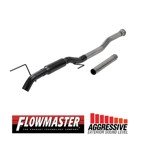 【FLOWMASTER 正規品】アウトローエクストリームキャタバックエキゾーストシステム 21-23y F-150 2.7L/3.5L/5.0L 818118 フローマスター