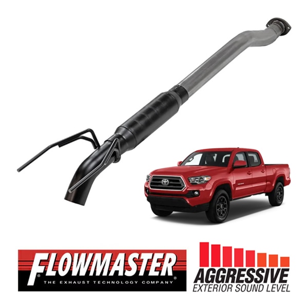 【FLOWMASTER 正規品】アウトローエクストリームキャタバックエキゾーストシステム 16-23y タコマ 3.5L 817959 フローマスター