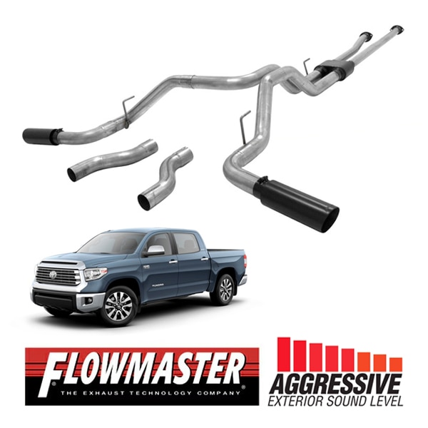 【FLOWMASTER 正規品】アウトローキャタバックエキゾーストシステム 09-21y タンドラ 4.6L/4.7L/5.7L 817692 フローマスター