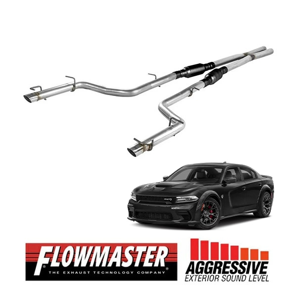 【FLOWMASTER 正規品】アウトローキャタバックエキゾーストシステム 15-16y チャージャー R/T 5.7L 15-23y 300 5.7L 817774 フローマスター