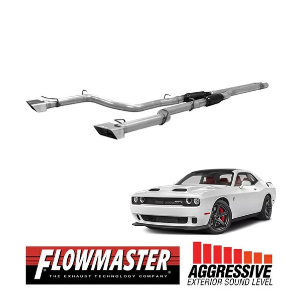 FLOWMASTER 正規品】アウトローキャタバックエキゾーストシステム 08
