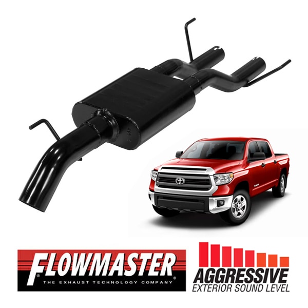 【FLOWMASTER 正規品】 アウトローキャタバックエキゾーストシステム 09-21y タンドラ?4.6L/4.7L/5.7L 817708 フローマスター