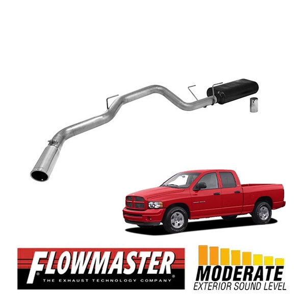 【FLOWMASTER 正規品】アメリカンサンダーキャタバックエキゾーストシステム 04-05y ラム 1500?5.7L 817513 フローマスター