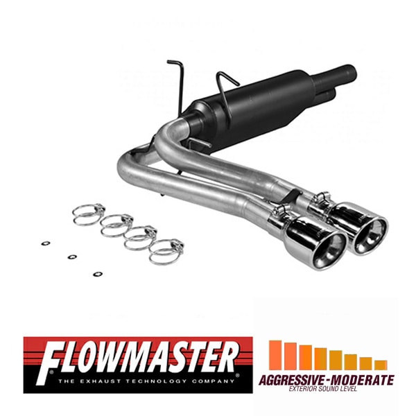 【FLOWMASTER 正規品】アメリカンサンダーキャタバックエキゾーストシステム 99-04y ライトニング 5.4L 2WD/4WD共通 17367 フローマスター