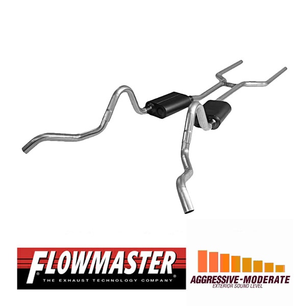 FLOWMASTER AMERICAN THUNDER CROSSMEMBER-BACK エキゾーストシステム 817412 ◇