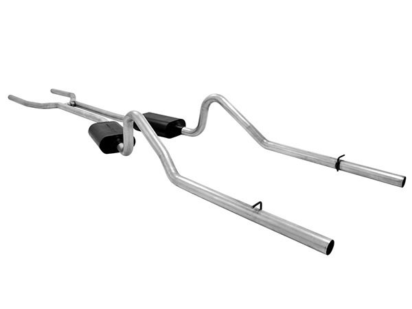 【FLOWMASTER 正規品】アメリカンサンダークロスメンバーバックエキゾーストシステム 68-70y Mopar B-bodies V8 817390 フローマスター