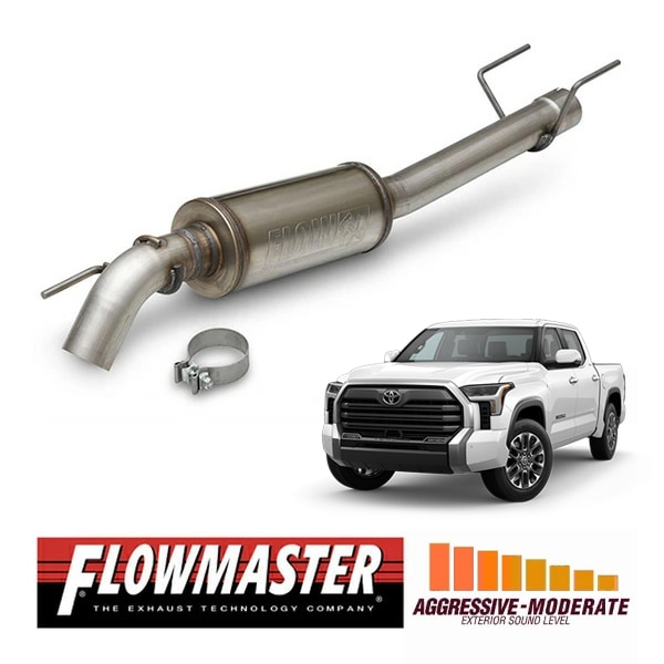 【FLOWMASTER 正規品】フローFXエクストリームキャタバックエキゾーストシステム 22-24y タンドラ 3.4L 2WD/4WD共通 718141 フローマスター