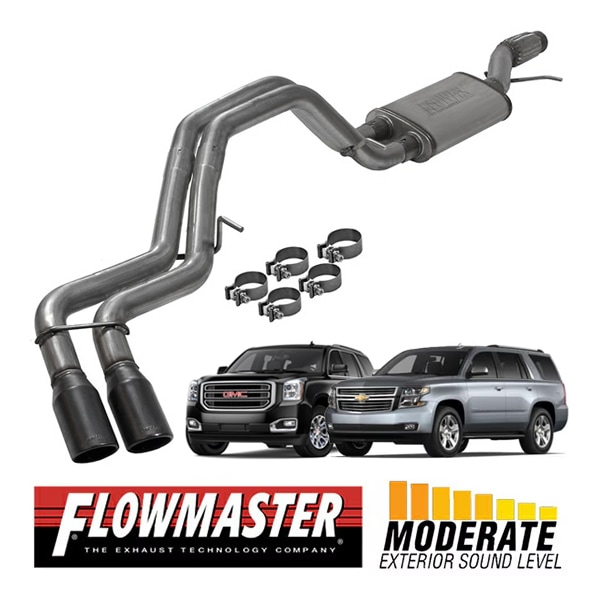 【FLOWMASTER 正規品】フローFXキャタバックエキゾーストシステム 15-20y タホ 5.3L 15-20y ユーコン 5.3L 717986 フローマスター
