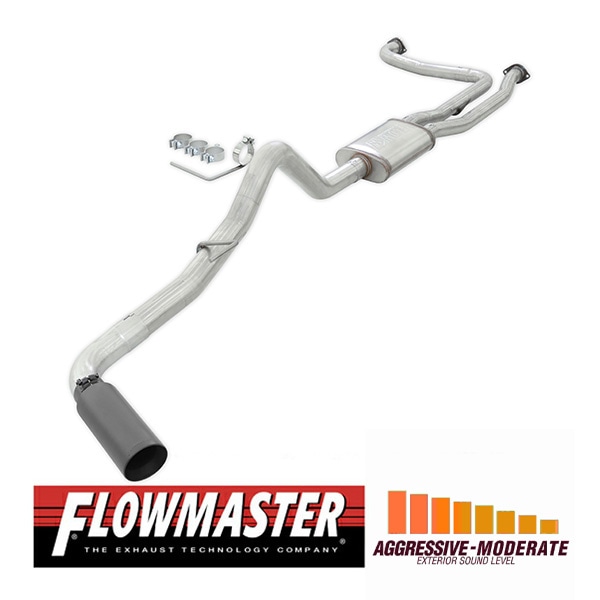 【FLOWMASTER 正規品】フローFXエクストリームキャタバックエキゾーストシステム 22-23y フロンティア 3.8L 718151 フローマスター