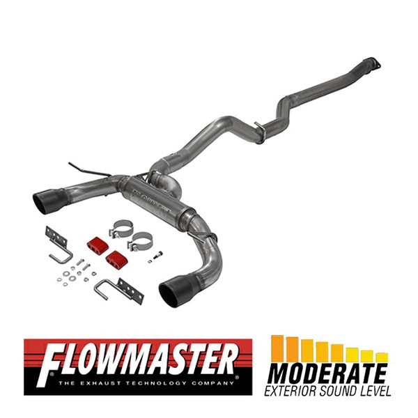 【FLOWMASTER 正規品】フローFXエクストリームキャタバックエキゾーストシステム 21-23y ブロンコ 2.3L/2.7L 2ドア用 718146