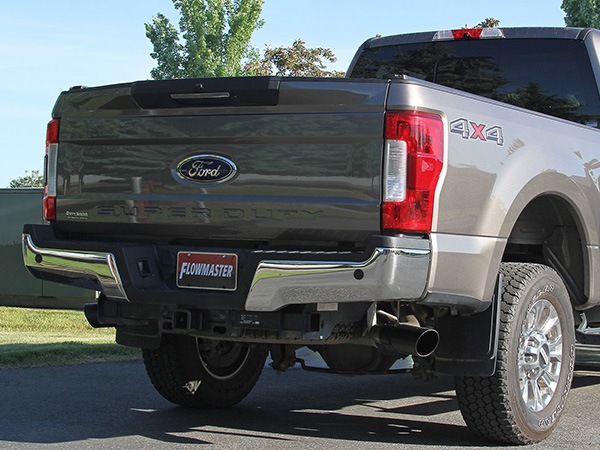 【FLOWMASTER 正規品】フローFXエクストリームキャタバックエキゾーストシステム 17-23y F250/F350 スーパーデューティー 6.2L/7.3L 718100