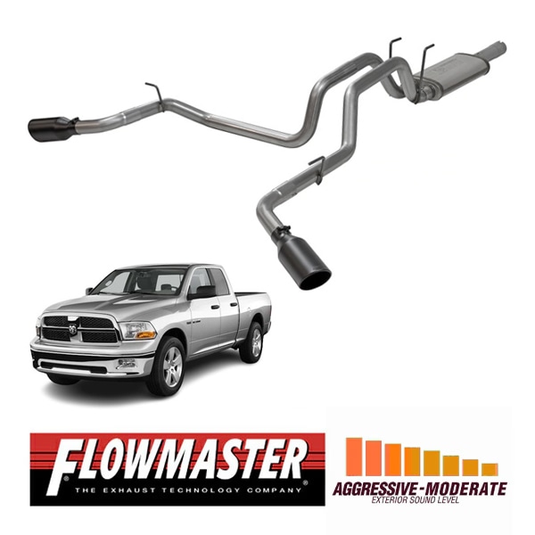 【FLOWMASTER 正規品】フローFXエクストリームキャタバックエキゾーストシステム 06-08y ラム 1500 5.7L 717995 フローマスター