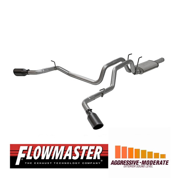 【FLOWMASTER 正規品】フローFXエクストリームキャタバックエキゾーストシステム 06-08y ラム 1500 5.7L 717995 フローマスター