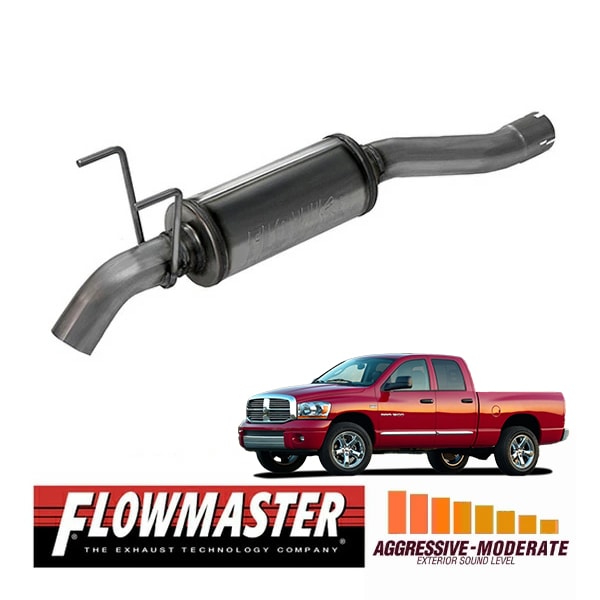 【FLOWMASTER 正規品】 フローFXエクストリームキャタバックエキゾーストシステム 06-08y ラム 1500 5.7L 717973 フローマスター