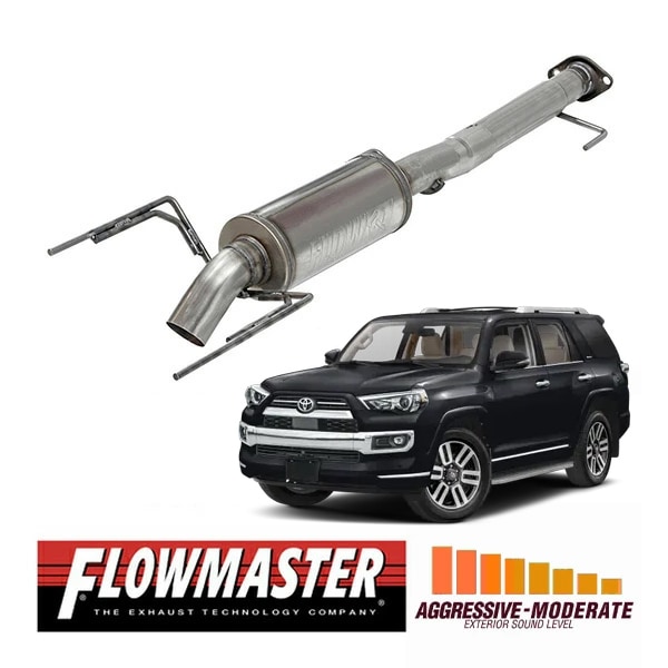 【FLOWMASTER 正規品】フローFXエクストリームキャタバックエキゾーストシステム 10-23y 4ランナー 4.0L 717972 フローマスター