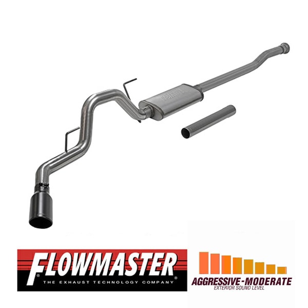 【FLOWMASTER 正規品】フローFXエクストリームキャタバックエキゾーストシステム 21-23y F-150 2.7L/3.5L/5.0L 718115 フローマスター