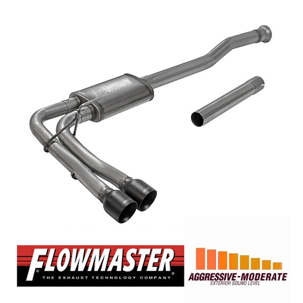 【FLOWMASTER 正規品】フローFXエクストリームキャタバックエキゾーストシステム 21-23y F-150 2.7L/3.5L/5.0L 718116 フローマスター