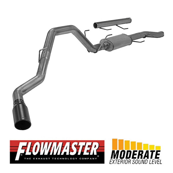 【FLOWMASTER 正規品】フローFXエクストリームキャタバックエキゾーストシステム 14-24y ラム 2500/3500?6.4L V8 717930 フローマスター