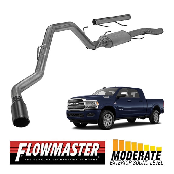 【FLOWMASTER 正規品】フローFXエクストリームキャタバックエキゾーストシステム 14-24y ラム 2500/3500?6.4L V8 717930 フローマスター