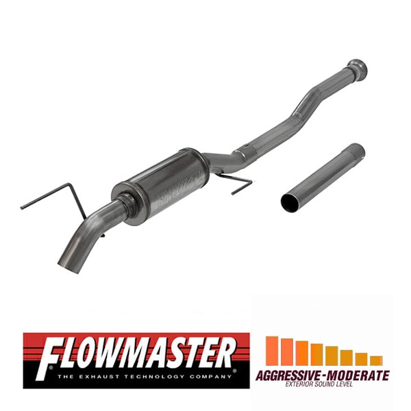 【FLOWMASTER 正規品】フローFXエクストリームキャタバックエキゾーストシステム 21-23y F-150 2.7L/3.5L/5.0L 718117 フローマスター