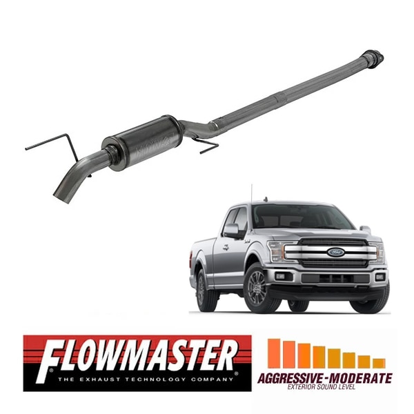 【FLOWMASTER 正規品】フローFXエクストリームキャタバックエキゾーストシステム 15-20y F-150 2.7L/3.5L/5.0L 717978 フローマスター