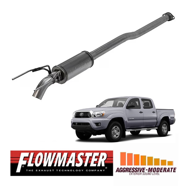 【FLOWMASTER 正規品】フローFXエクストリームキャタバックエキゾーストシステム 05-15y タコマ?4.0L 717971 フローマスター