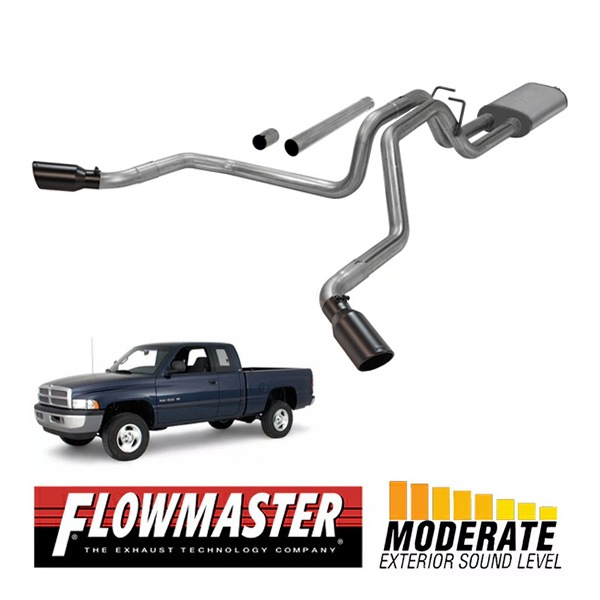 【FLOWMASTER 正規品】フローFXキャタバックエキゾーストシステム 94-01y ラム 1500 2500 3500?3.9L/5.2L/5.9L 717946 フローマスター