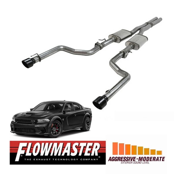 【FLOWMASTER 正規品】フローFXキャタバックエキゾーストシステム 15-23y チャージャー ヘルキャット 6.2L/SRT 6.4L 717935 フローマスター