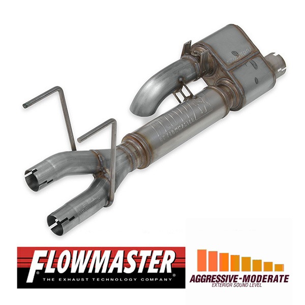 【FLOWMASTER 正規品】フローFXダイレクトフィットデュアルモードマフラー アクティブバルブ 09-23y ラム 1500 5.7L 717900 フローマスター