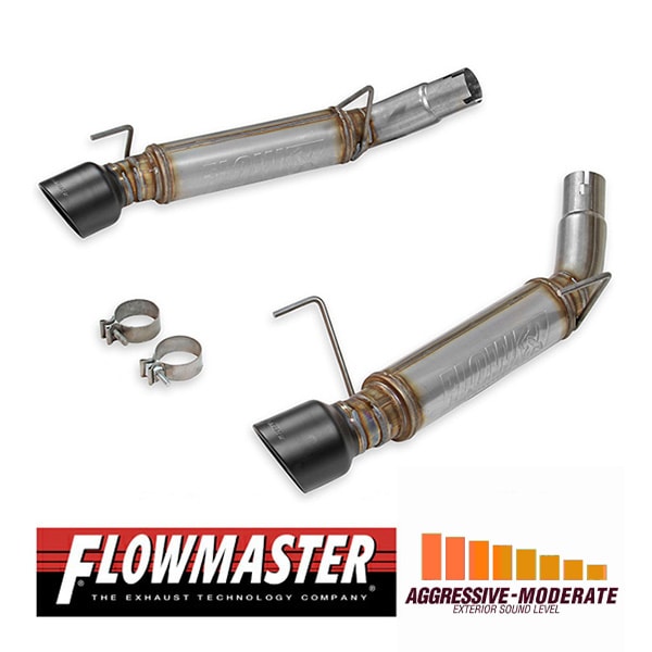 【FLOWMASTER 正規品】フローFXアクスルバックエキゾーストシステム 05-10y マスタング GT/GT500?4.6L/5.4L 717827 フローマスター