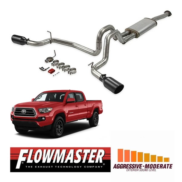 【FLOWMASTER 正規品】フローFXキャタバックエキゾーストシステム 16-23y タコマ 3.5L 717918 フローマスター