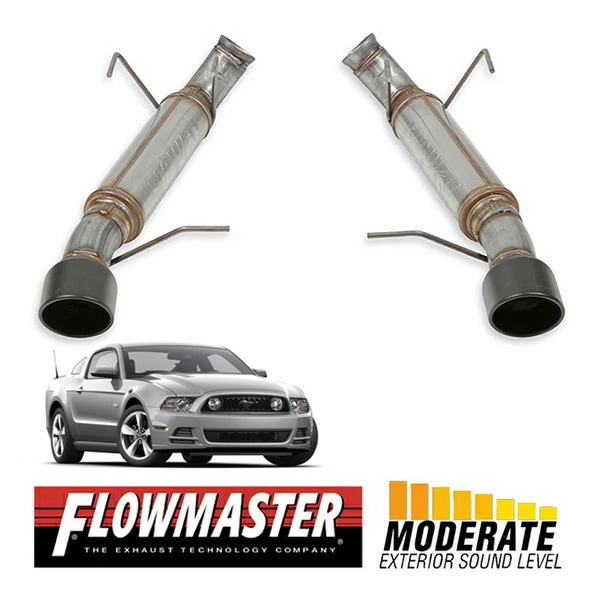 【FLOWMASTER 正規品】フローFXアクスルバックエキゾーストシステム 13-14y マスタング GT 5.0L 717883 フローマスター
